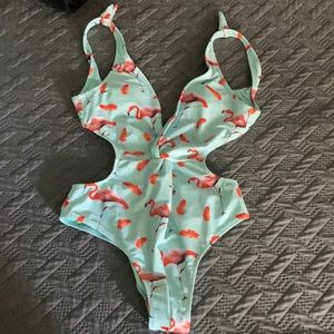 Flamingo swimsuit